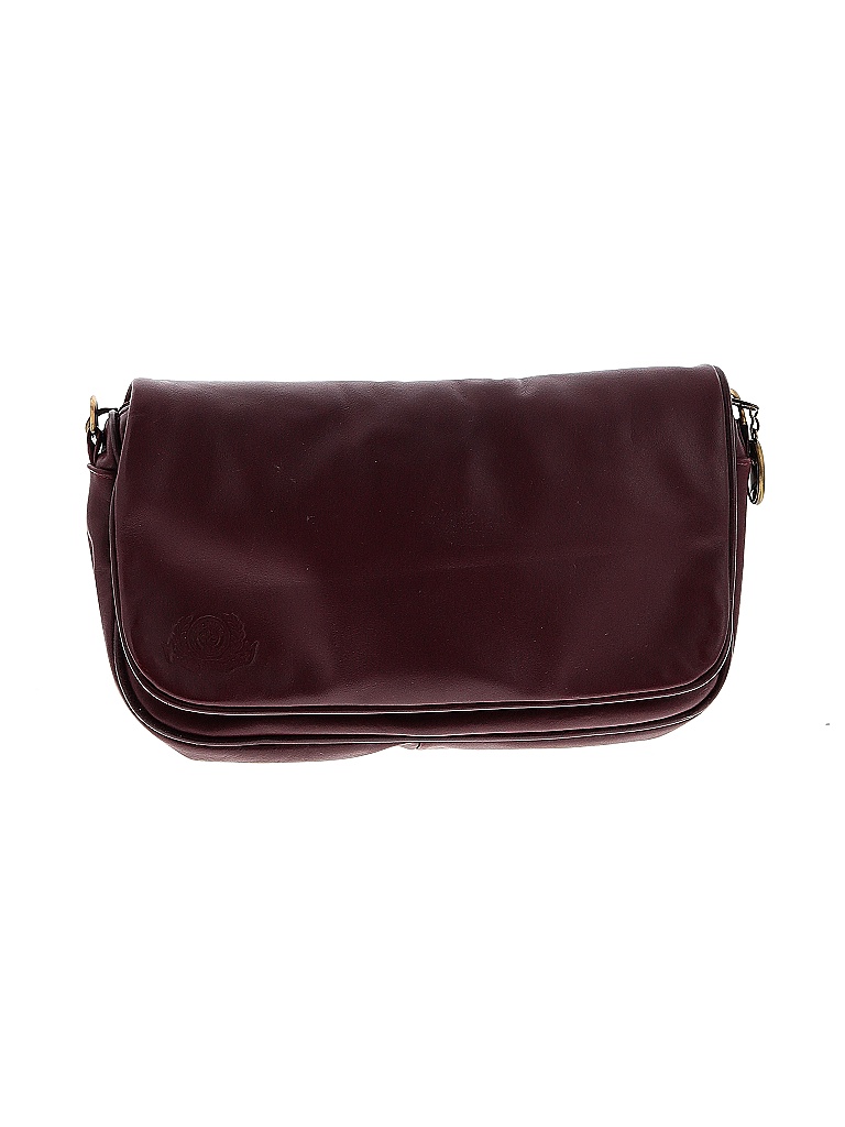 Stone Mountain Solid Colored Burgundy Crossbody Bag One Size - 77% off ...