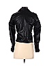 H&M Black Faux Leather Jacket Size 0 - photo 2