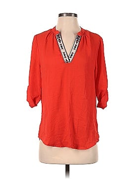 Society Girl 3/4 Sleeve Blouse (view 1)