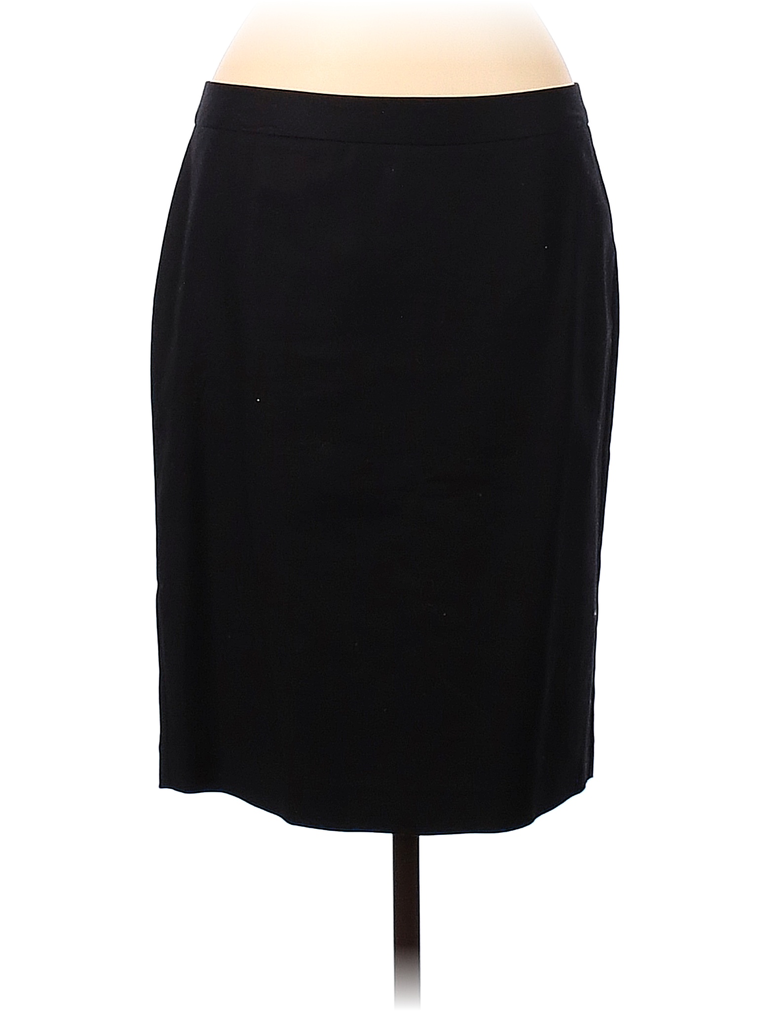 Liz Claiborne Solid Black Casual Skirt Size 12 61 Off Thredup