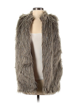 Audrey Lane Faux Fur Vest (view 1)