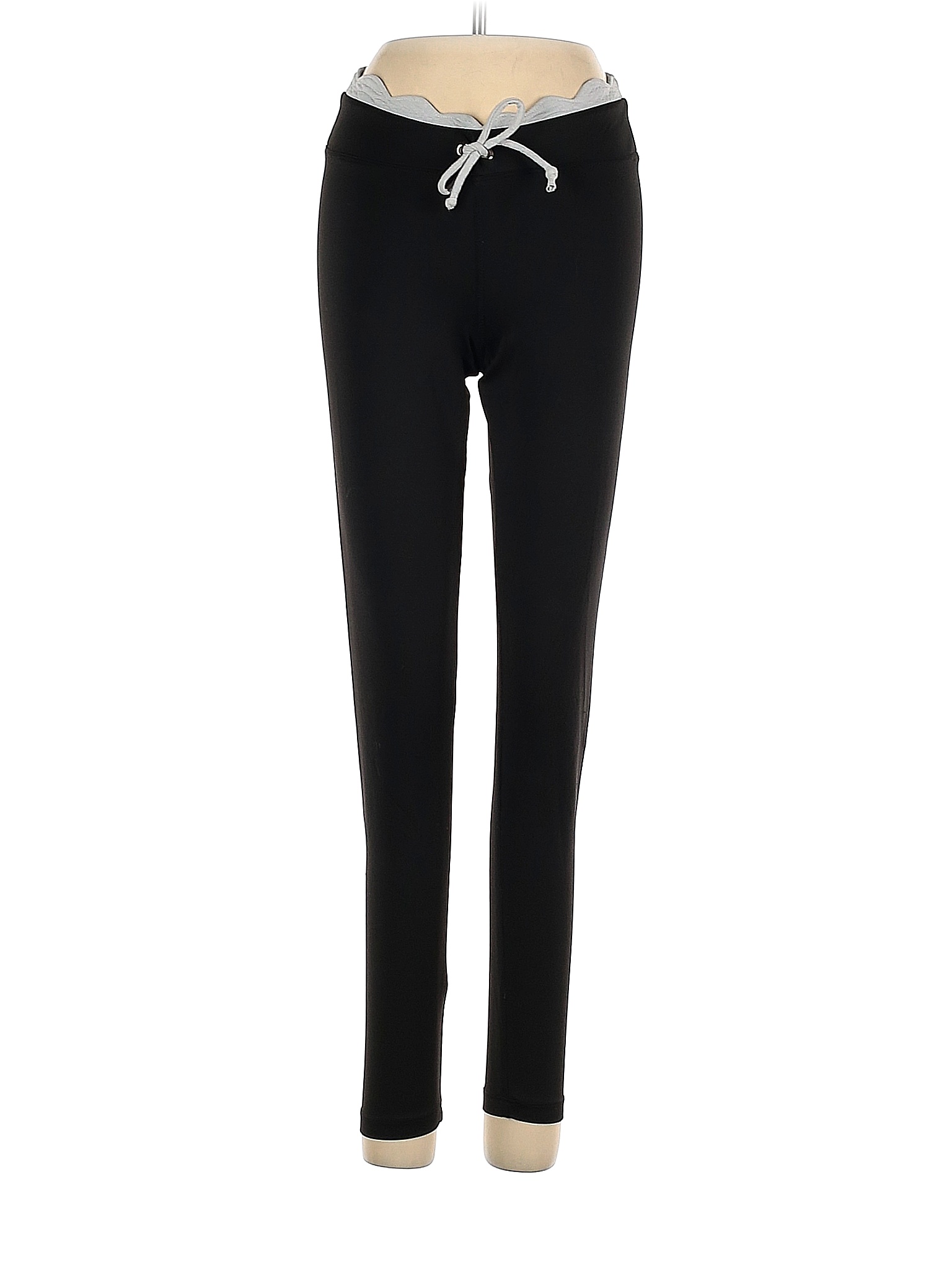 ADIDAS Womens Leggings UK 20-22 XL Black Polyester, Vintage & Second-Hand  Clothing Online