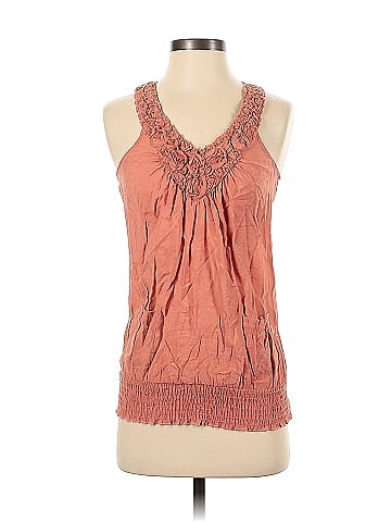 Edge Sleeveless Blouse (view 1)