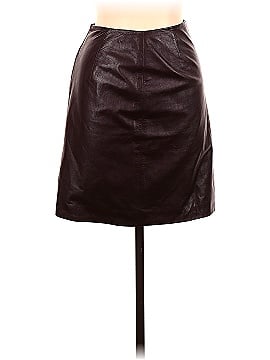 Richard Tyler Leather Skirt (view 1)
