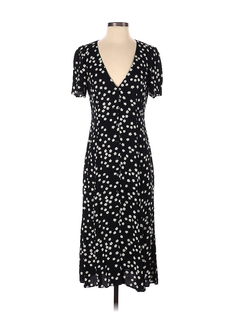 Reformation Polka Dots Black Casual Dress Size 2 - 61% off | thredUP