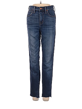 Madewell 10" High-Rise Skinny Jeans in Danny Wash: TENCEL&trade; Denim Edition (view 1)