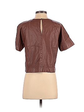 prologue Faux Leather Top (view 2)