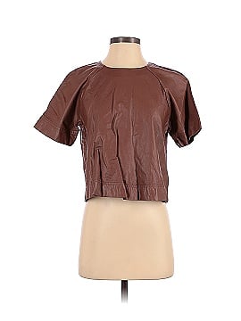 prologue Faux Leather Top (view 1)