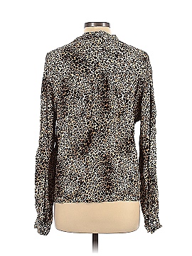 Topshop Long Sleeve Button-Down Shirt (view 2)