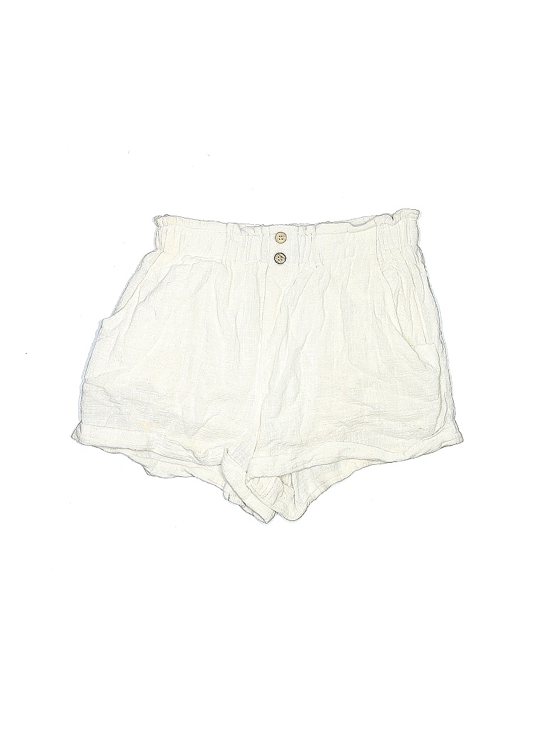 Cotton Candy LA 100 Cotton Solid Colored White Shorts Size M 73 off