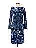 David Meister Blue Casual Dress Size 10 - photo 1