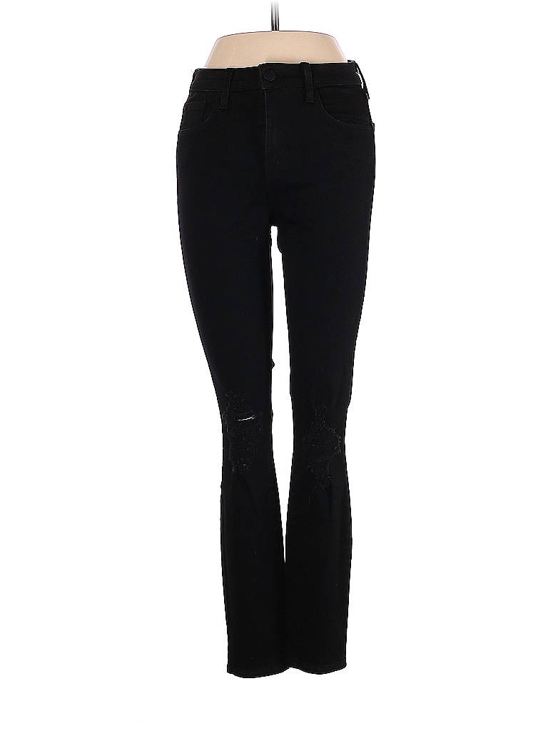 L'Agence Solid Black Jeans 25 Waist - photo 1