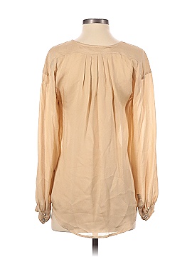 Tracy Reese Long Sleeve Silk Top (view 2)