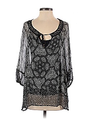 Ella Moss Short Sleeve Silk Top