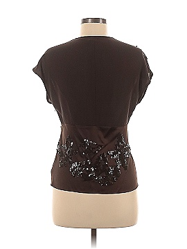 DKNY Sleeveless Silk Top (view 2)