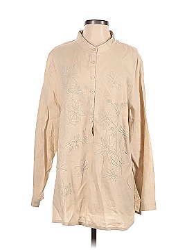 Carole Little Long Sleeve Button-Down Shirt (view 1)