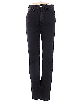 Madewell 11" High-Rise Skinny Jeans in Lunar Wash (view 1)