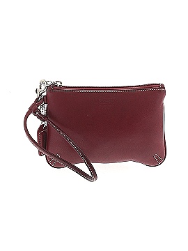 Coach Leather Wristlet