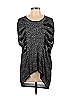 Alberto Makali 100% Rayon Marled Black Sleeveless Top Size M - photo 1