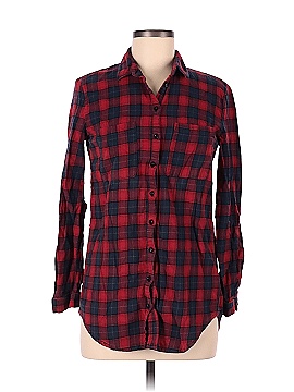 Forever 21 3/4 Sleeve Button-Down Shirt (view 1)