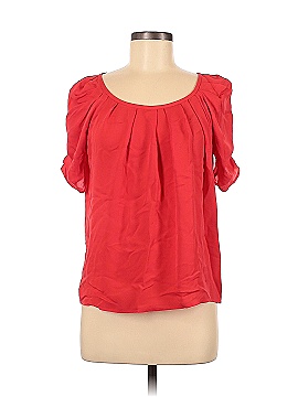 Joie Short Sleeve Silk Top (view 1)