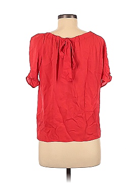 Joie Short Sleeve Silk Top (view 2)