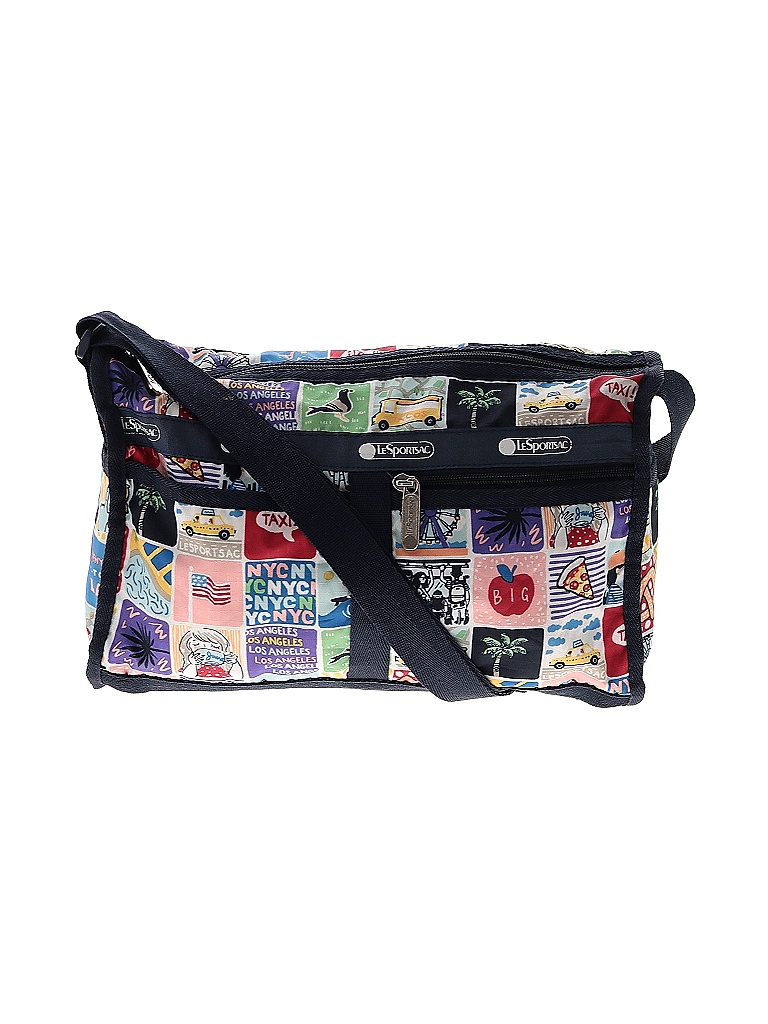 LeSportsac Graphic Multi Color Blue Crossbody Bag One Size 68 off thredUP