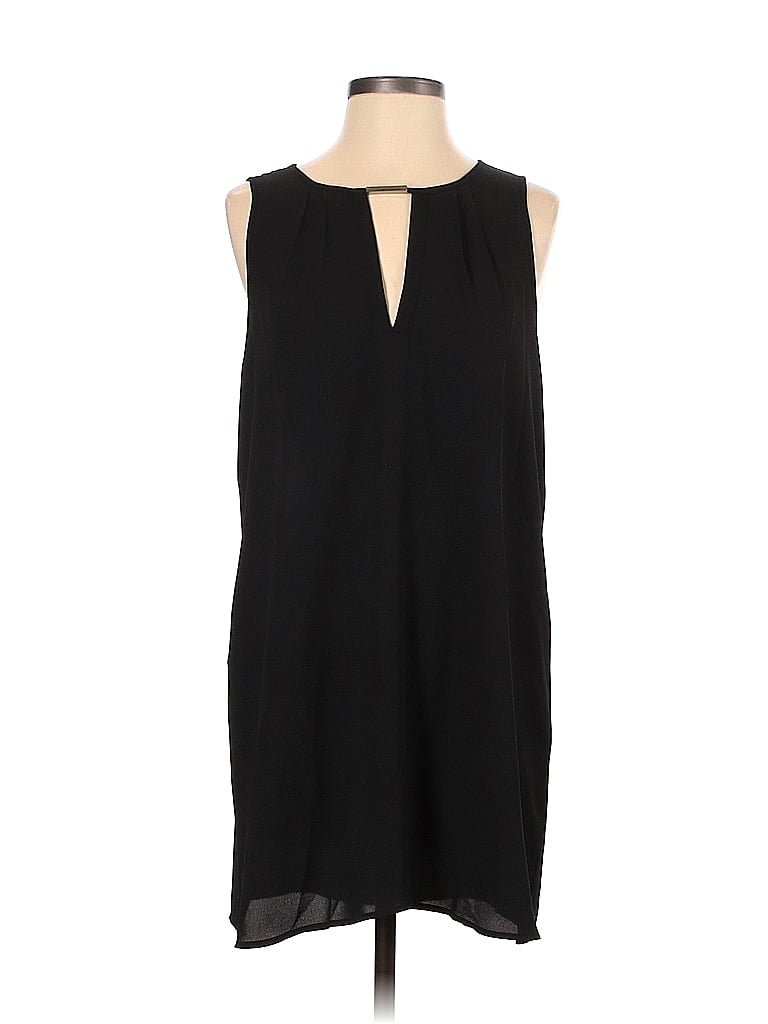 Forever 21 Solid Black Casual Dress Size S - photo 1