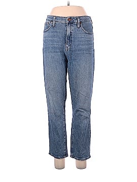 Madewell Classic Straight Jeans in Peralta Wash (view 1)