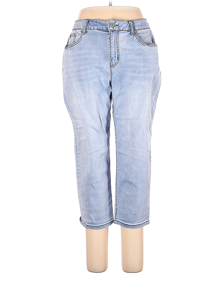 C established 1946 Solid Blue Jeans Size 12 - 50% off | thredUP