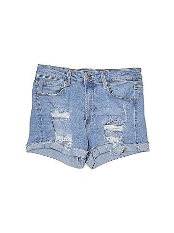 Black label cheap jean shorts