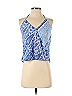 Veronica M. 100% Polyester Blue Sleeveless Blouse Size S - photo 1