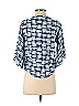 BB Dakota 100% Rayon Blue Short Sleeve Blouse Size XS - photo 2
