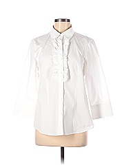 Foxcroft 3/4 Sleeve Button Down Shirt