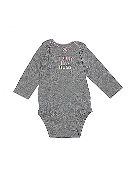 Carter's Long Sleeve Onesie (view 1)