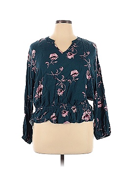 Jennifer Lopez Long Sleeve Blouse (view 1)