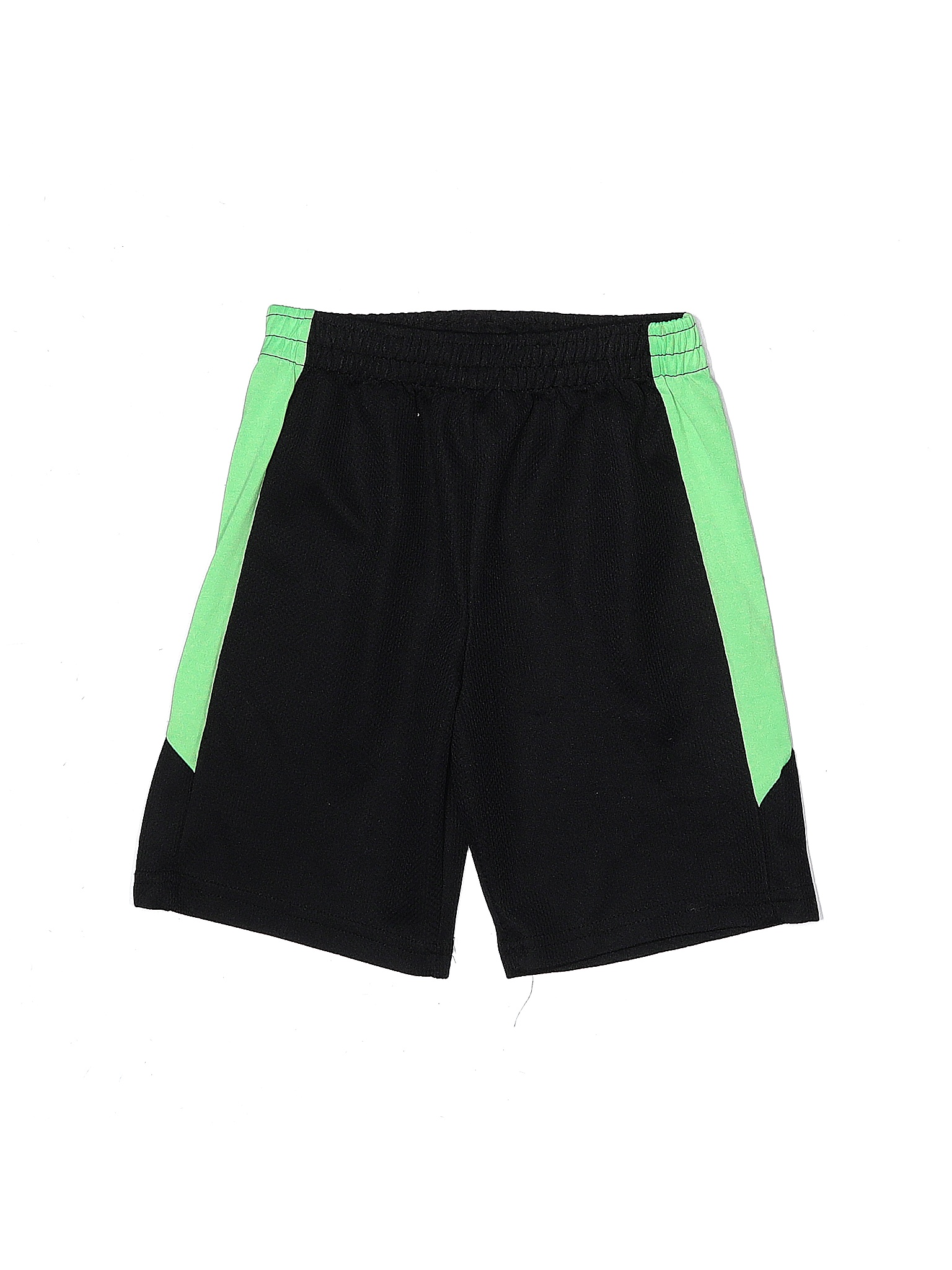 Assorted Brands 100 Polyester Color Block Solid Black Athletic Shorts