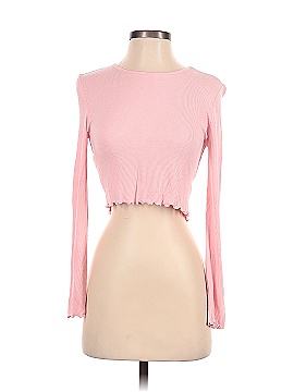 Charlotte Russe Long Sleeve T-Shirt (view 1)
