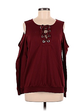 Charlotte Russe Long Sleeve Top (view 1)