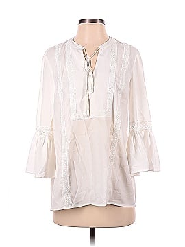 Karl Lagerfeld Paris Long Sleeve Blouse (view 1)