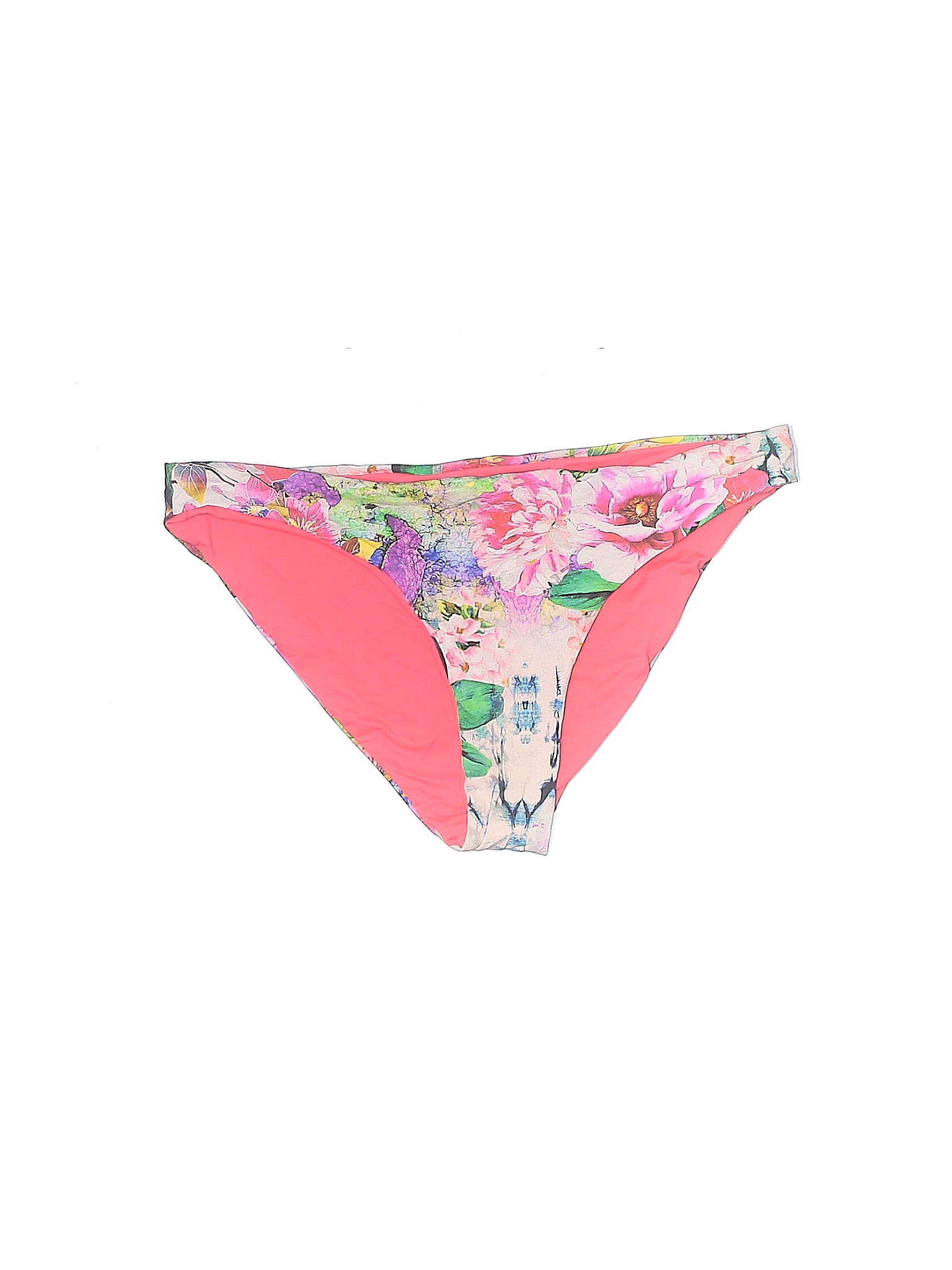 tini bikini Floral Pink Swimsuit Bottoms Size S - 68% off | thredUP