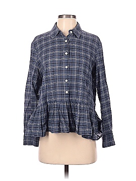 The Great. Long Sleeve Button-Down Shirt (view 1)