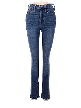 Madewell 10" High-Rise Roadtripper Supersoft Jeans in Playford Wash (view 1)