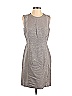 1 by O'2nd Solid Marled Gray Casual Dress Size 4 - photo 1
