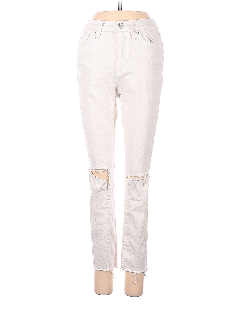 Pre-owned Bdg Jeans In White