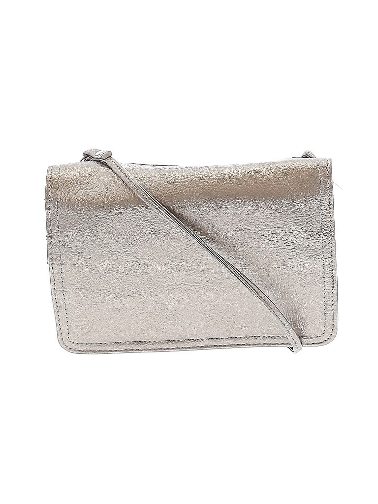 Kohl's Solid Gray Crossbody Bag One Size 68 off thredUP