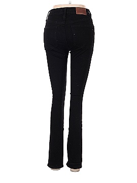 Madewell 9" Mid-Rise Skinny Jeans in Black Frost: THERMOLITE&reg; Edition (view 2)