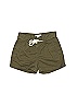 H&M 100% Cotton Solid Tortoise Green Khaki Shorts Size 8 - photo 1