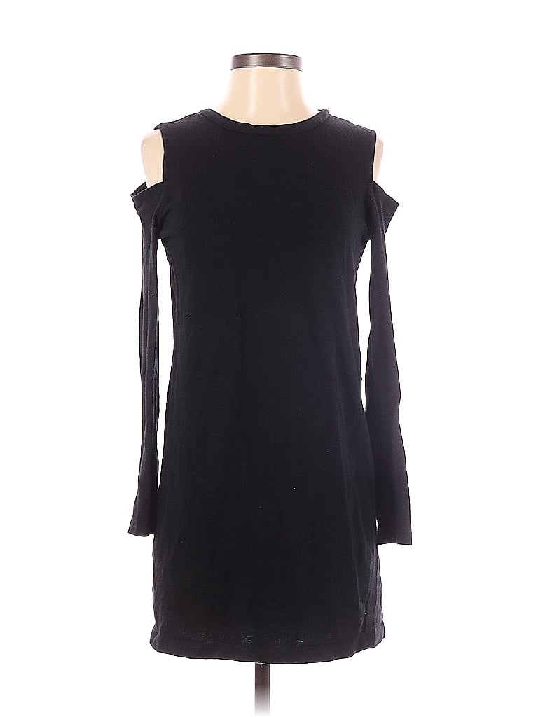 Pre-owned Zara W&b Collection Casual Dress In Black