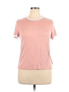 Charlotte Russe Short Sleeve T-Shirt (view 1)